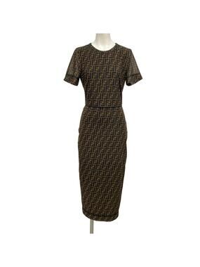 fendi logo bodycon dress Treasures of NYC